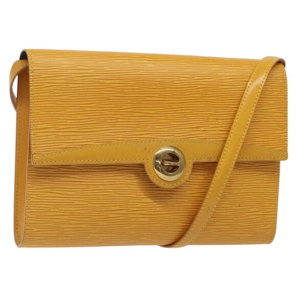 LOUIS VUITTON Epi Arsch Shoulder Bag Yellow M52579 LV Auth 125314 - Picture 1 of 16